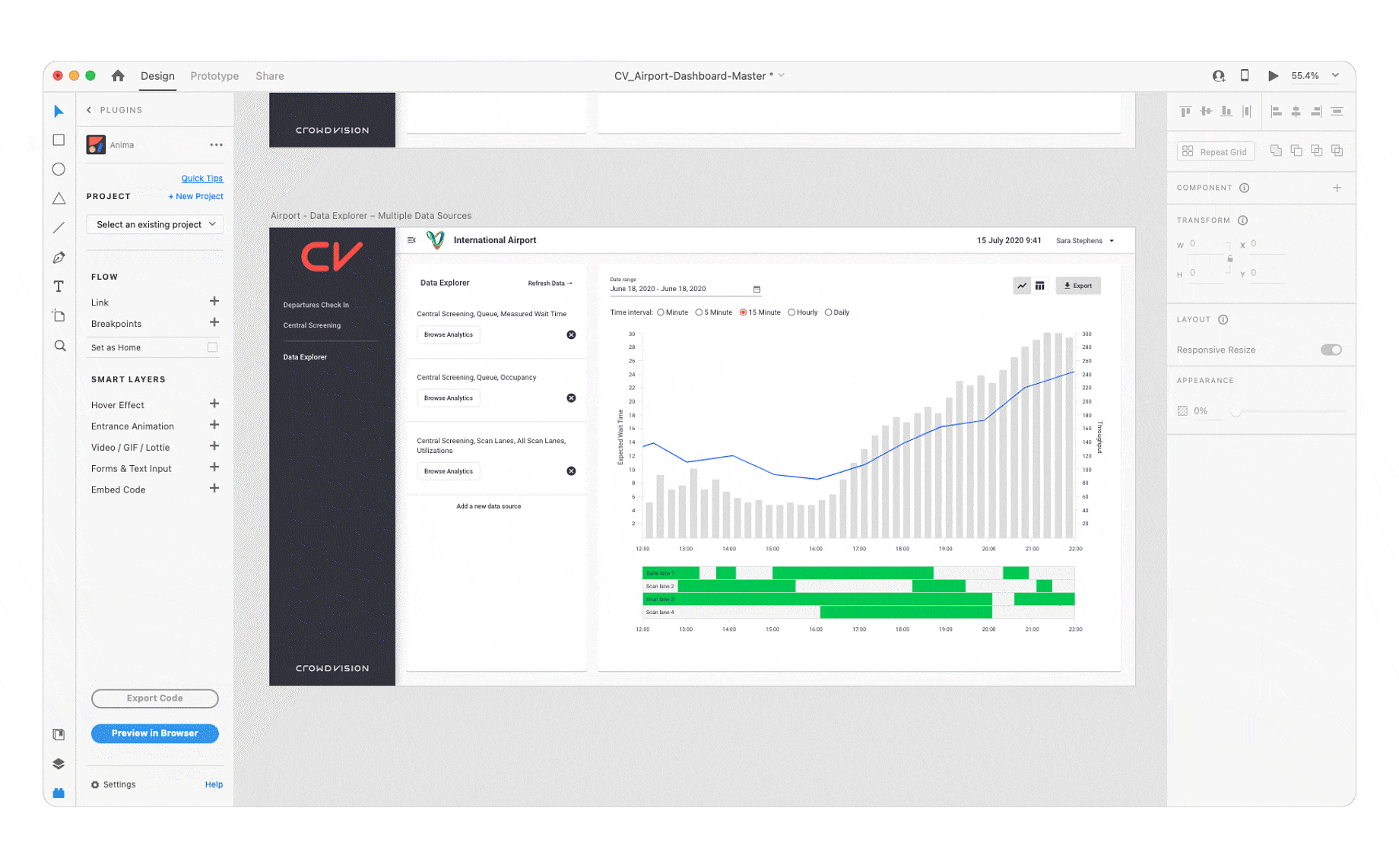 Getting Code from Adobe XD with Anima