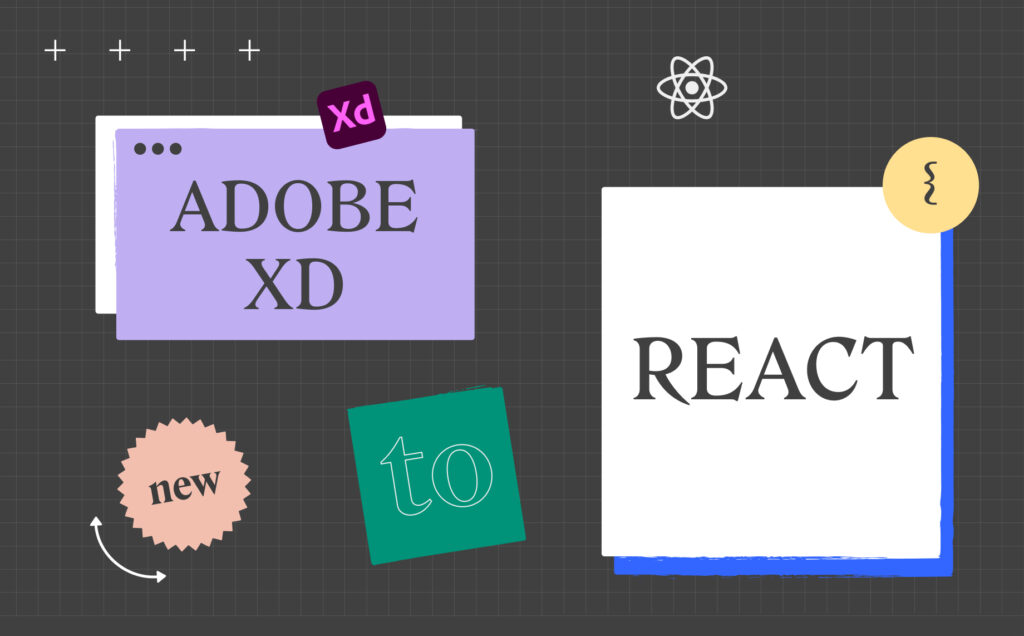 How to export Adobe XD to React code