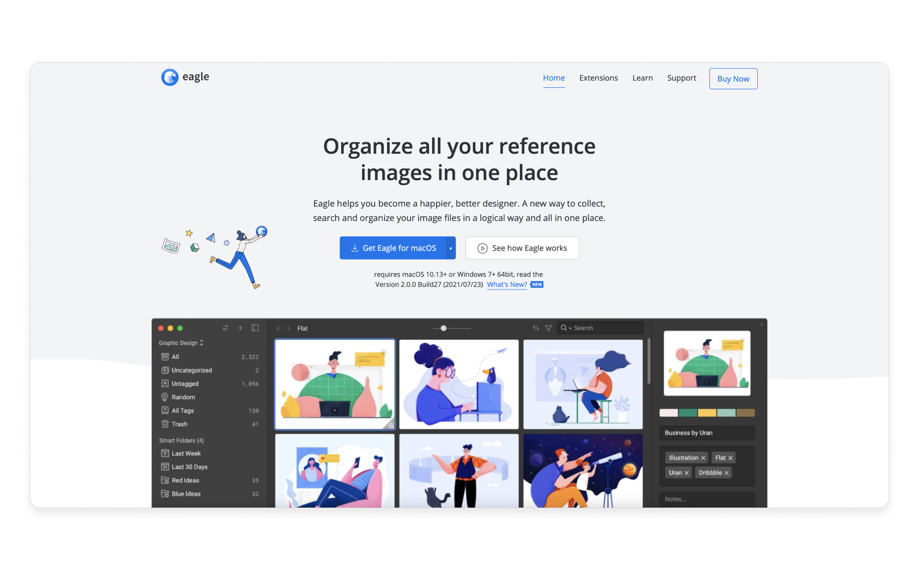 Eagle - organize your design inspiration