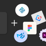 Anima partner logos, including Figma, Adobe XD, Storybook, MUI, Ant Design, Netlify, and Strapi logos.